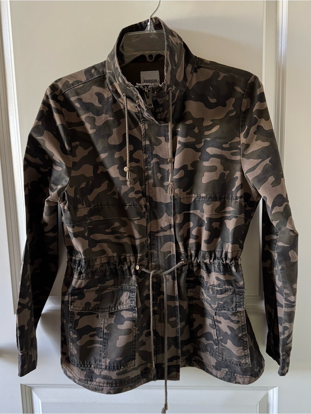 Kensie Jeans camo denim jacket
